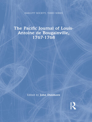 cover image of The Pacific Journal of Louis-Antoine de Bougainville, 1767-1768